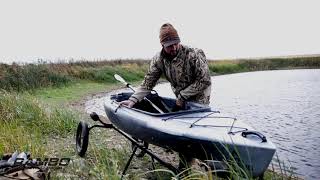 Canoe/Kayak Bike Trailer for Waterfowl Hunting | Rambo R187 Kayak Trailer