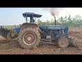 รีวิว สายดันสายควันในตำนาน ford 6610 ดันดินกอง ท่อลั่นทุ่ง มงคลฟาร์ม จัดให้ tractor and truck