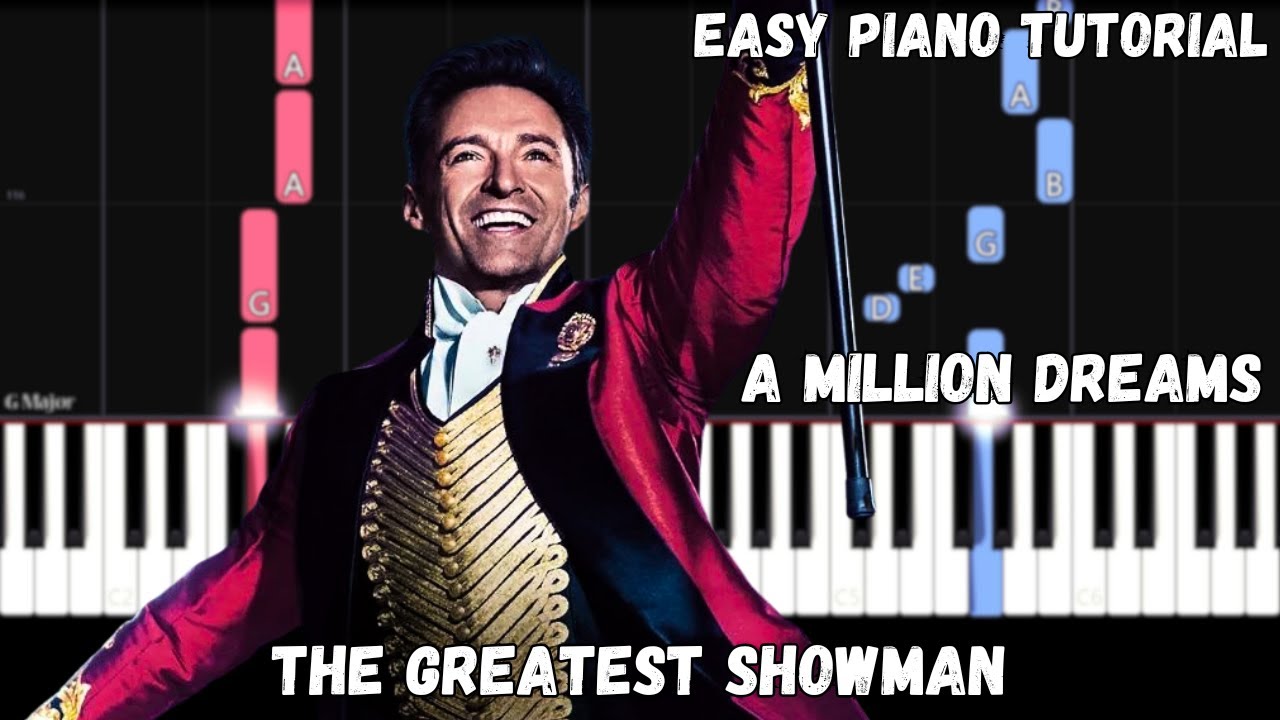 The Greatest Showman A Million Dreams Chords Chordify