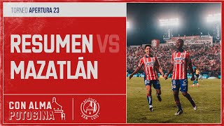 Atlético de San Luis 3-2 Mazatlán | Resumen | Apertura 2023 | Jornada 9