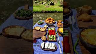 2-day camp in Mürseller Village, Bursa—start the day with breakfast and nature! #shorts #bursa #camp