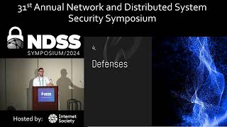 NDSS 2024 - Sneaky Spikes: Uncovering Stealthy Backdoor Attacks in Spiking Neural Networks with Neur