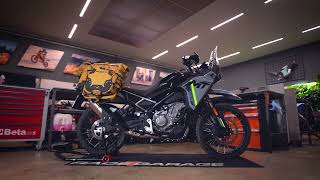 CFmoto 450MT Side and Rear racks introduction by RADE/GARAGE