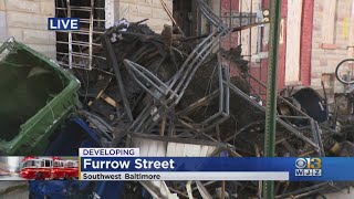 Body Found With Gunshot Wounds At Scene Of Southwest Baltimore Fire