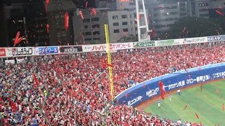 広島東洋カープ　8月30日の全得点シーン20150830横浜スタジアム