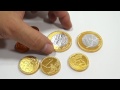 euro money milk chocolate coins steenland candies