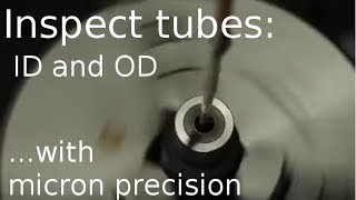 Tube ID inspection with MICROCAM-3D Tube Scanner (TUBEINSPECT system) | NOVACAM