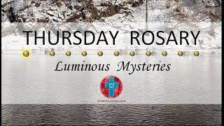 Thursday Rosary • Luminous Mysteries of the Rosary 💚 February 29, 2024 VIRTUAL ROSARY - MEDITATION