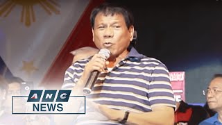 Duterte: I plan to 'retire' after 2022 | ANC