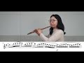 가리볼디 플루트 에튀드 op.132 no.3 g major g.gariboldi etudes for flute