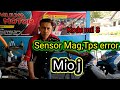 Mio j tak mau di gas kode mil 8. periksa sensor TPS, mag sensor.