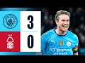 HIGHLIGHTS | Man City 3-0 Nottingham Forest | Bernardo, De Bruyne & Doku Goals