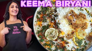 AUTHENTIC Keema Biryani Recipe - Step By Step Guide with Top Tips!!