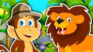 Deep In The Zoo! Animal Sounds SONG for Toddlers! | Learn Animal Sounds | Kids Learning Videos