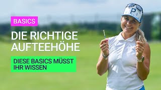 Die richtige Aufteehöhe - Basics to know