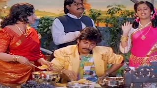 Allari Alludu Telugu Movie Part-7 | Nagarjuna, Nagma, Meena | Theatre Movies