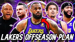 Lakers Offseason PLAN REVEALED! | Trade for Trae Young? Swap Ham for JJ Reddick? Re-Sign Lebron!