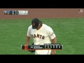 sd@sf bumgarner gets first k at home since dl stint