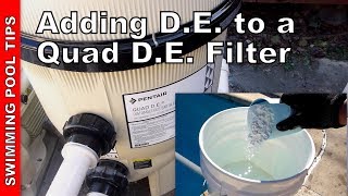 How to Add D.E. to a QUAD D.E.® Cartridge Style Filter