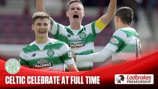 Full time celebrations as Celtic move in on title!