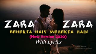 Zara Zara Behekta Hai - (Lyrics)  | RHTDM | Omkar ft.Aditya Bhardwaj | New Version 2020 Song