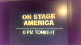 WNEW-5 (1984) - On Stage America plug, Program Change slide, and Closed-Captioning.