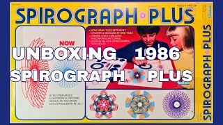 Vintage 1986 Spirograph Plus Unboxing