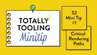 Critical Path CSS, Totally Tooling Tips (S2 Mini Tip #1)