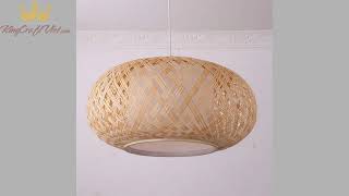 Bamboo Lampshade Collection || King Craft Viet