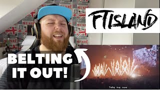 This is even BETTER live | FT Island - Take me now (Live) | Reaction Video