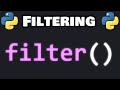 Learn Python FILTER() in 3 minutes! 🧹