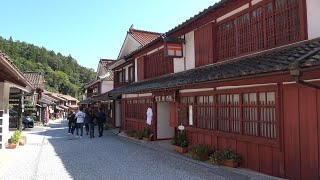 【4k】岡山県の吹屋ふるさと村 Fukiya Furusato Village in Okayama Prefecture (Japan) (2021)