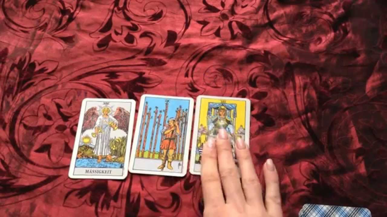 A Tarot Example Shortie With 3 Cards Youtube