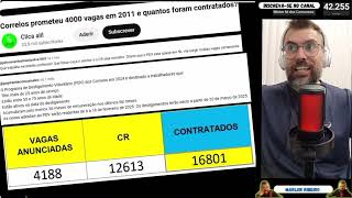 CONCURSO CORREIOS !!! CONVOCARAM 16.801 CARTEIROS EM 2011 !!!  A ESPERANÇA