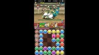 【パズドラ】チャレンジダンジョン！（第18回）Lv7【7×6マス】（テクニカル）