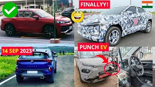 🔥Tata Punch EV | 2023 Tata Nexon Launch |  Bharat NCAP Crash Test |  upcoming cars in september 2023