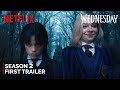 Wednesday Addams - Season 2 (2025) | First Trailer | Netflix  Jenna Ortega (4k)