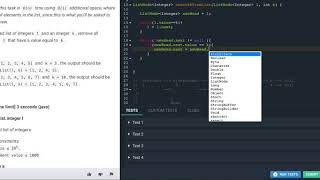 CodeFights - removeKFromList | Adarsh Bhattarai
