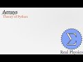 Arrays (Theory of Python)