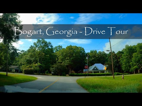 Bogart, Georgia - Driving Tour - 4K - YouTube