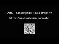 abc transcription tools custom tablature injection assign any text to any note