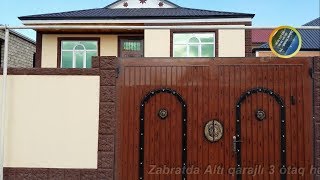 Zabratda Altı qarajlı 3 otaqlı həyət evi. QİYMƏTİ: 63000 AZN. Bəxtiyar 051-414-59-06, 055-674-16-36