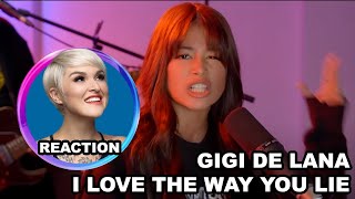 Vocal Coach Reacts to GiGi De Lana - I Love The Way You Lie #vocalcoachreacts #gigidelana #gigivibes