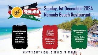 113 SHUJAA TRIATHLON - 2024 OFFICIAL ATHLETE RACE BRIEFING