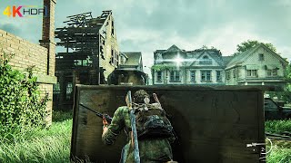 The Last of Us Part I Remake - Joel Vs Sniper | Sniper Scene The Last of Us  Remake PS5 4K Gameplay