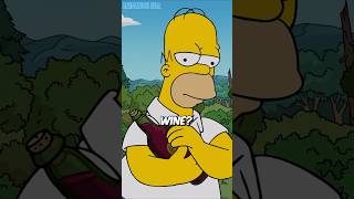 Homer Loses Mr Burns Most Expensive Wine? #thesimpsons