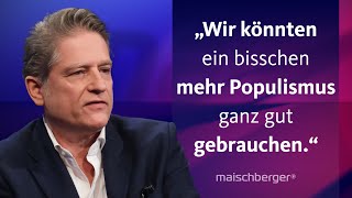 Deutschland „unregierbar“? Jakob Augstein und Nikolaus Blome über die Regierungskrise | maischberger