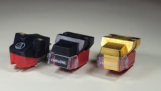 Audio Technica's MicroLine Phono Cartridge Models:  AT VM95ML vs VM540ML vs VM740ML