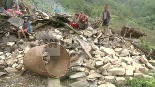 NEPAL: EARTHQUAKE - TRAPPED VILLAGES