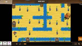Desert Delta CodeCombat. Python